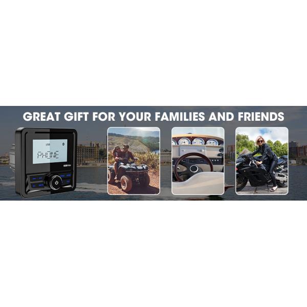 Waterproof Boat Audio Marine Stereo Digital Marine Grade Player FM AM Boat Car MP3 Player