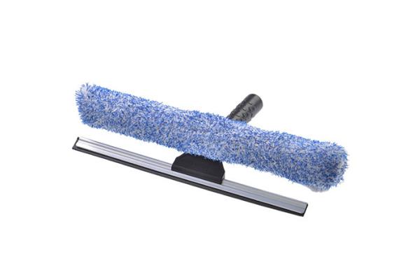 Double Sided Floor Window Squeegees T Bar Holder Kit Glass Washer
