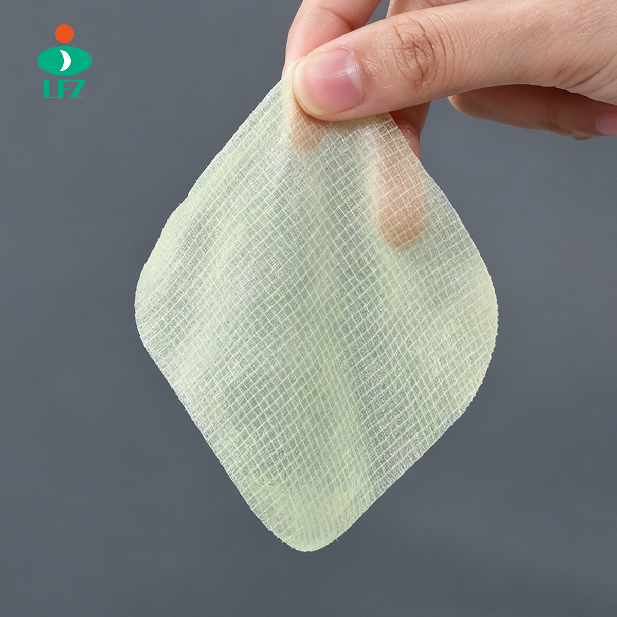 Factory Direct Sale Green Milky Gauze Unique Facial Toner Pads Double-Sided Mesh Cleansing Pads