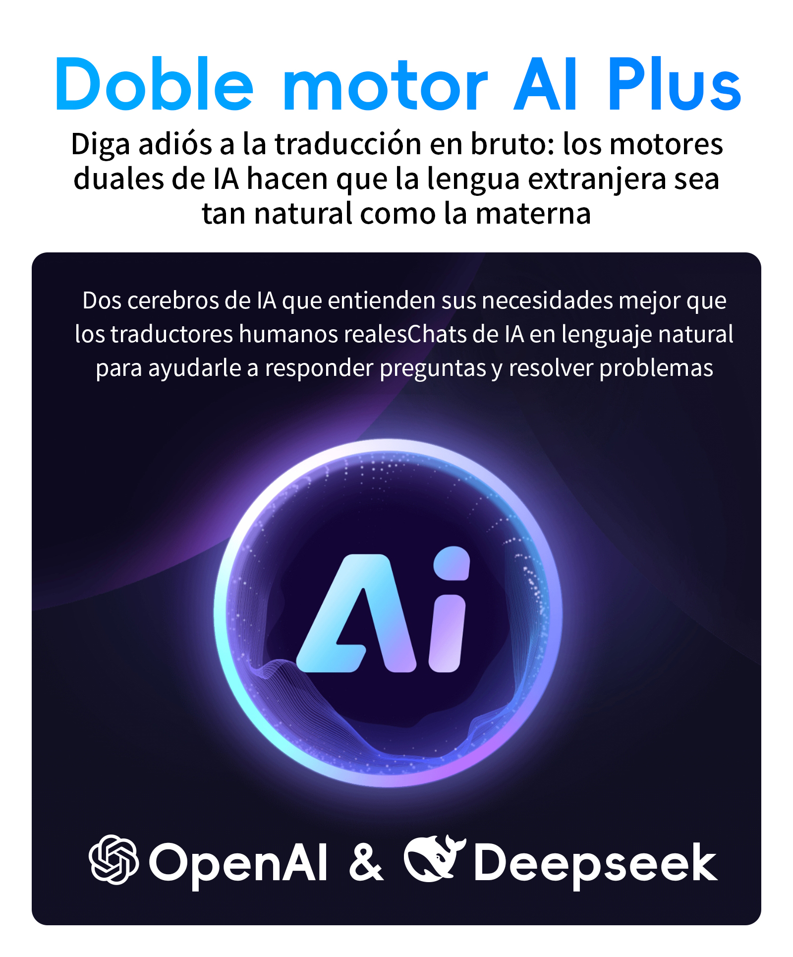 160 Languages DeepSeek AI Mini Translator Device Vietnamese Laotian Russian English Spanish