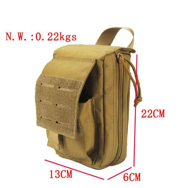 Kit de sobrevivência de caminhadas profissionais portáteis