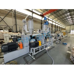 HDPE PPR PERT Pipe Extrusion Machine High-Density Polyethylene Tube Plastic Extruders Making Machine