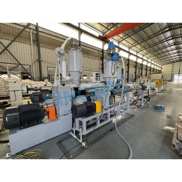 HDPE PPR PERT Pipe Extrusion Machine High-Density Polyethylene Tube Plastic Extruders Making Machine