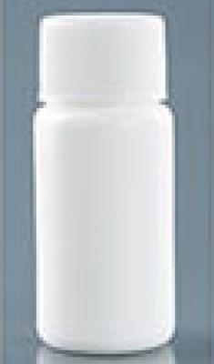 White Solid Medical Food Grade Plastic Bottles 27g Volume Custom Logo