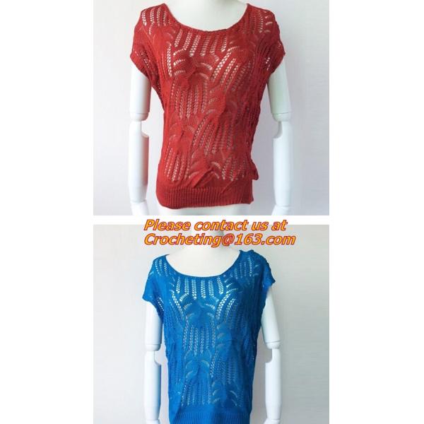 Blouse, clothing, garment, Hollow out, belt, sexy knitted, crover up, crochet, beach dress