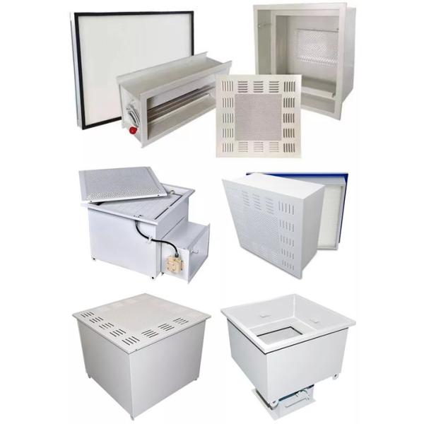 H13 H14 HEPA Box Terminal Фильтрация ламинарного потока Подача воздуха Стандарт CE