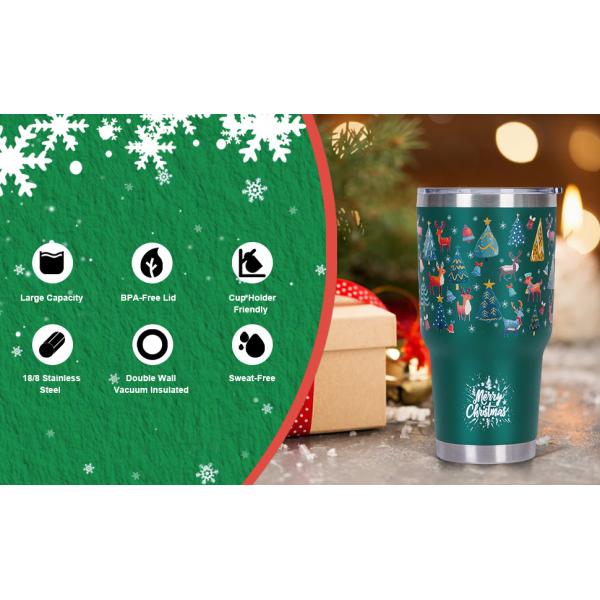 30oz Thermomètre portable en acier inoxydable Gardez boire froid chaud bouteilles d'aspirateur tasses Bouteille de café Bouteille d'eau avec paille