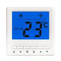 Opération facile de l'exactitude ±1°C de thermostat de la vitesse 6A Digital FCU du blanc 3
