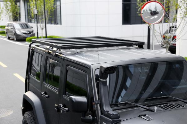 1500*1425*55 Black Customized Luggage Rack Cargo Carrier Roof Rack For Jeep Wrangler JK