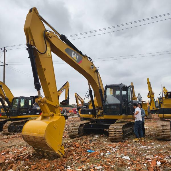 Used Excavator Original Caterpillar 320D2 Secondhand 20ton Medium  Digger