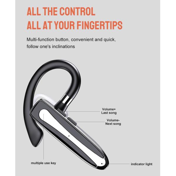 Wireless Running Earphones Earhook Noise Canceling HiFi Stereo Sound For Iphone