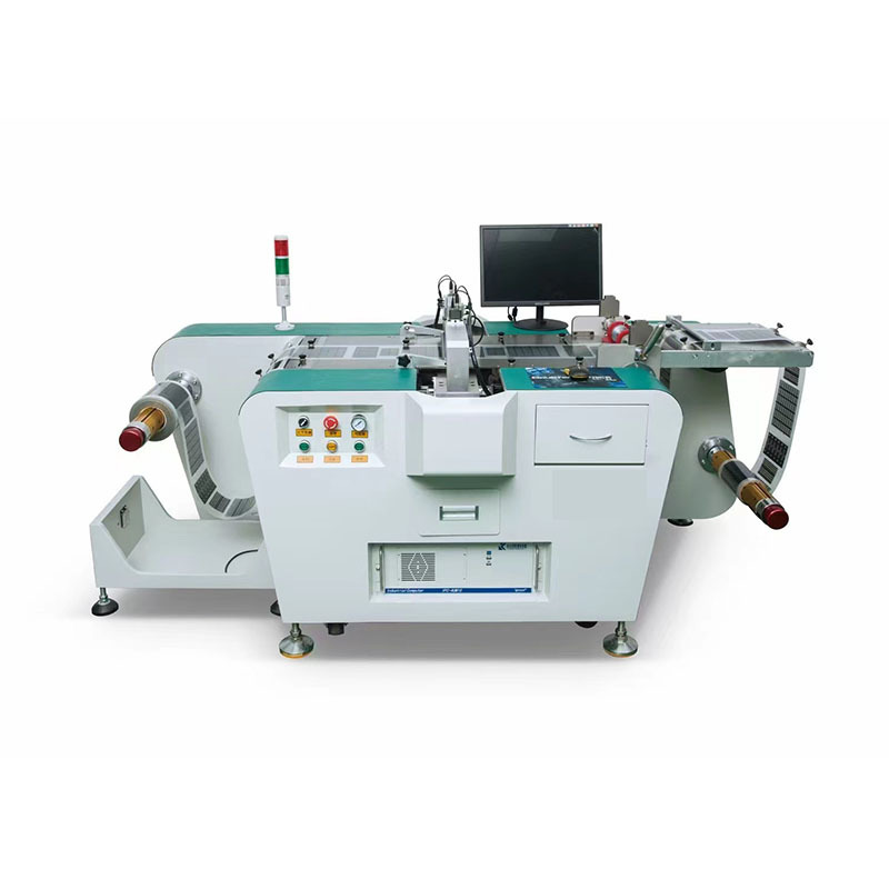 500mm R2R Dual-Head CCD Hole Punching Machine with ±0.015mm Precision