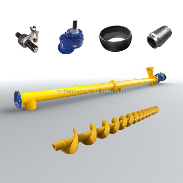 Hot Screw Conveyor for Powder Es Fire Resistant Conveyors 168 325 273  Carbon Steel Spiral Conveyor