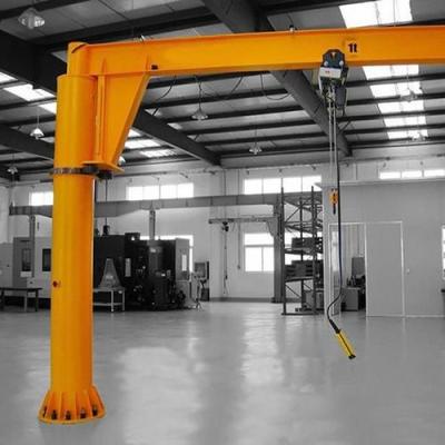 500~1000kg Pilla montou a altura 2~10m de Jib Rotating Crane Customized Lifting