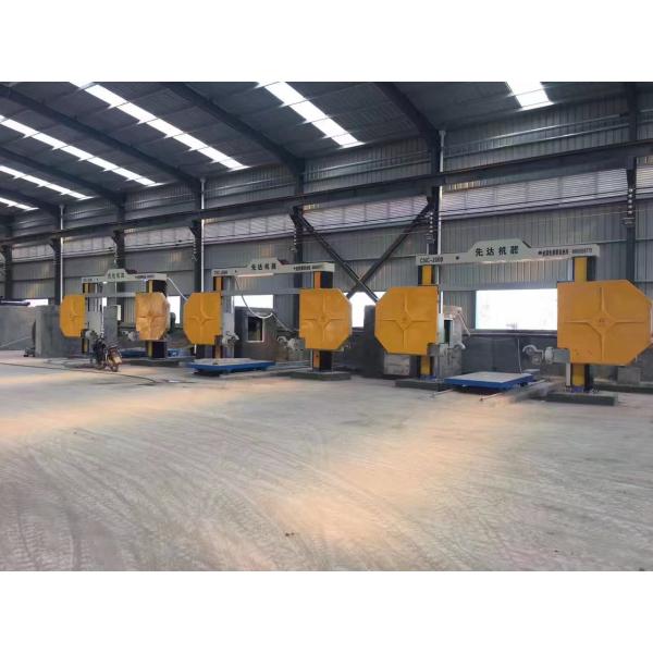 CNC Control Diamond Wire Saw Machine with High Cutting Precision and Four-Spindle Linkage for Stone Cutting