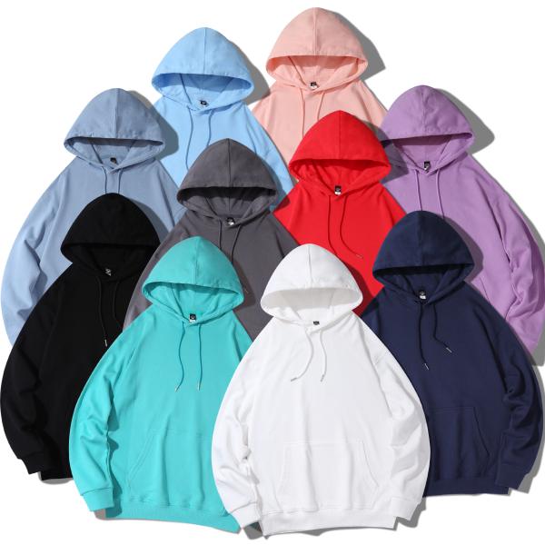 FODARLLOY Fashion Vintage Hoodie OEM Streetwear Essentials Oversize Unisex Pull Coat Men's Hoodies Pullover White