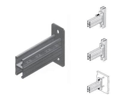 Solar Cantilever Cable Steel Plate Brackets Tray Used Stainless Unistrut channel bracket