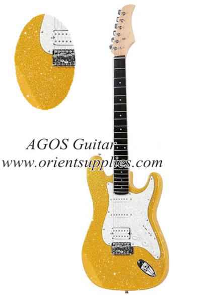 39" Electric Guitar - "Fender Stratocaster " style  with pearl finish body AG39-ST6