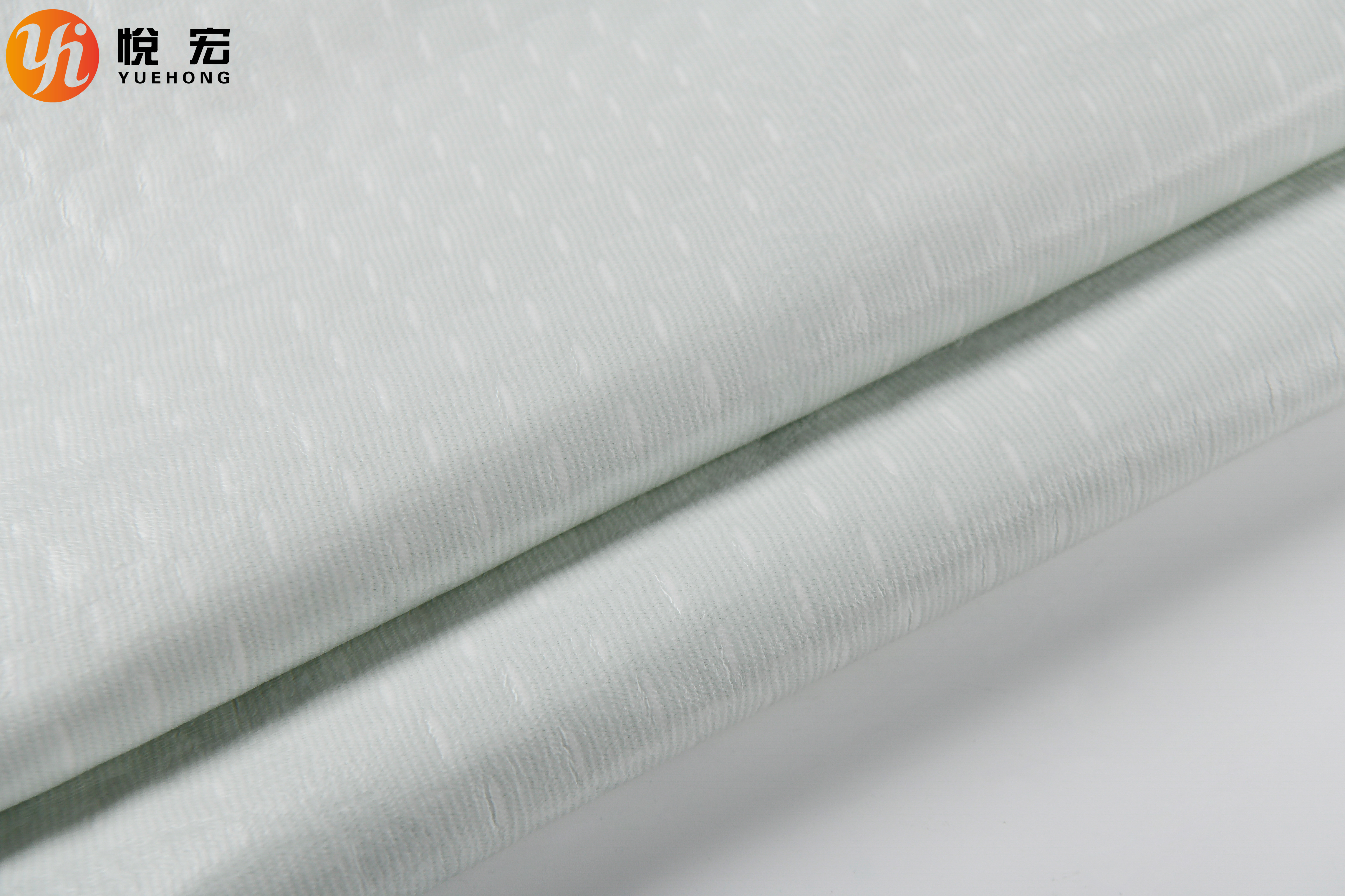 Eco Friendly Double Layer Knit Fabric  40% Bamboo 60% Polyester For Bedding And Mattress Protectors