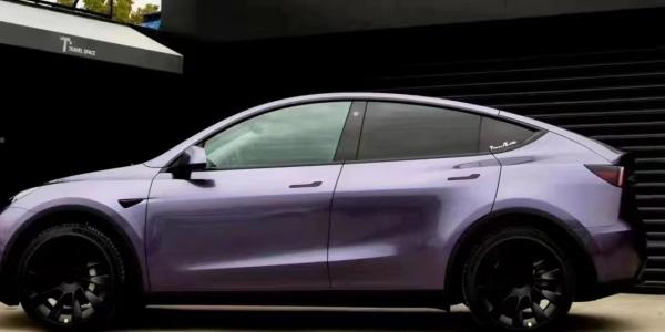 Deep Purple TPU Color PPF 6.5mil Self-Healing Car Protection Film