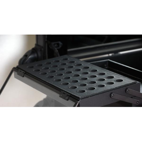 Professional Black/Pink Aluminum Makeup Case With Lights,Easy Carrying Aluminum Lights Case With Mirror KL-MCL008