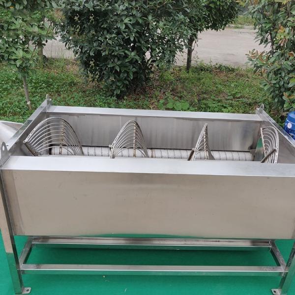 Máquina para pelar y lavar mandioca con alta tasa de peeling y eficiencia rápida Peeling y limpieza profunda de la piel de mandioca