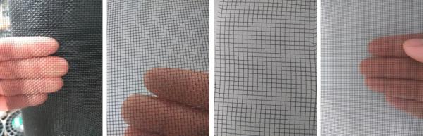 Epoxy Stainless Steel Woven Wire Mesh , Security Mesh Screen For Windows