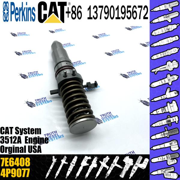 Дизельный двигатель 3508 3512 3516 Инжектор 7W2269 7E6408 Общий железнодорожный топливный инжектор Насос для впрыска масла для CAT