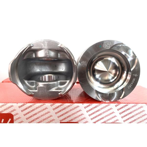 New  3306 Engine Parts 1654262 Piston With Snap Ring 6PCS Silver For 3306 3304 330B