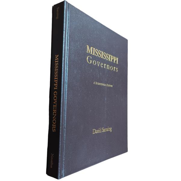 Governadores do Mississippi. Livro de catálogo em capa dura com caixa de PU para coleção e admiração estética.