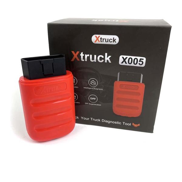 XTRUCK X005 Read fault codes and read data streams Forced Regeneration of DPF Heavy Duty Truck Diagnostic Tool