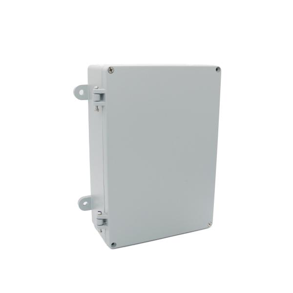 Outdoor Hinged Aluminum Box , Corrosion Proof Waterproof Junction Box