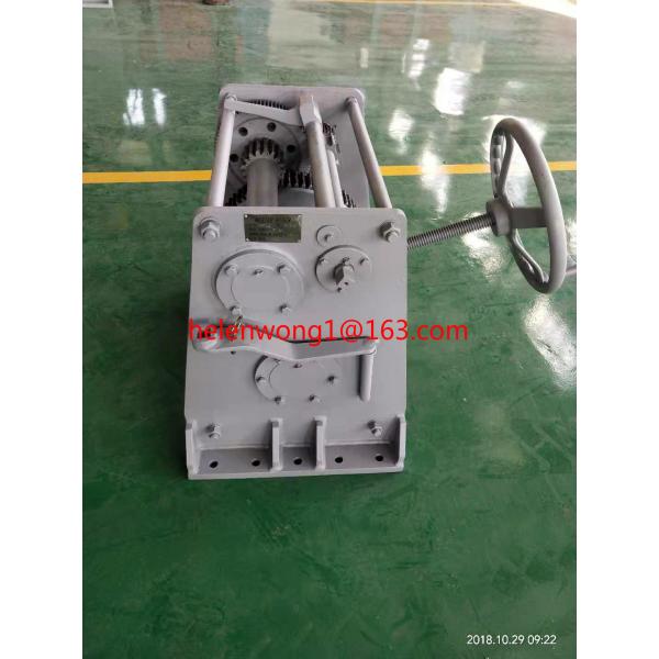 18mm wire rope 80m wire length 10kn manual winch hand winch marine winch