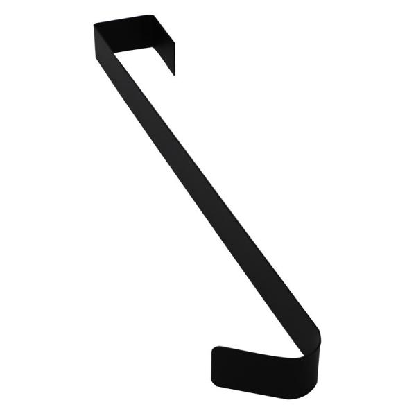 Черноты крюка металла вешалка венка одиночной белая для парадного входа