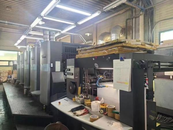CD74-6 L Impressora offset de segunda mão com impressão UV em bom estado