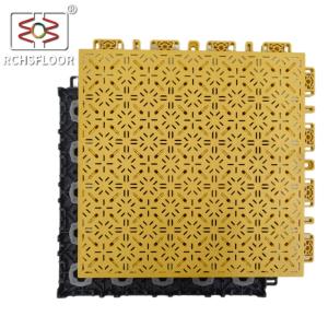 1.8cm espessura de PVC Multi Sport Interlocking Tiles 32% de absorção de choque