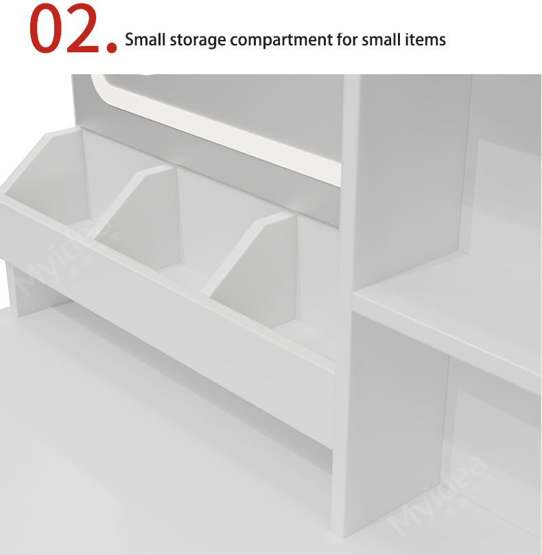 customization Simple with Mirror, Stool, Dressing Table, Bedroom, Cosmetics with Cabinet, Storage Table, Small-sized Household, Makeup Table