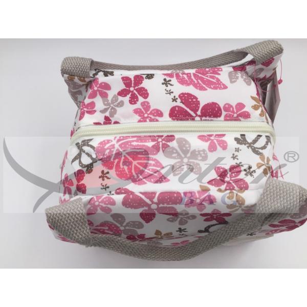 Aluminum Lining Travel Cooler Bag Special Printing Design For Office Workers / Students