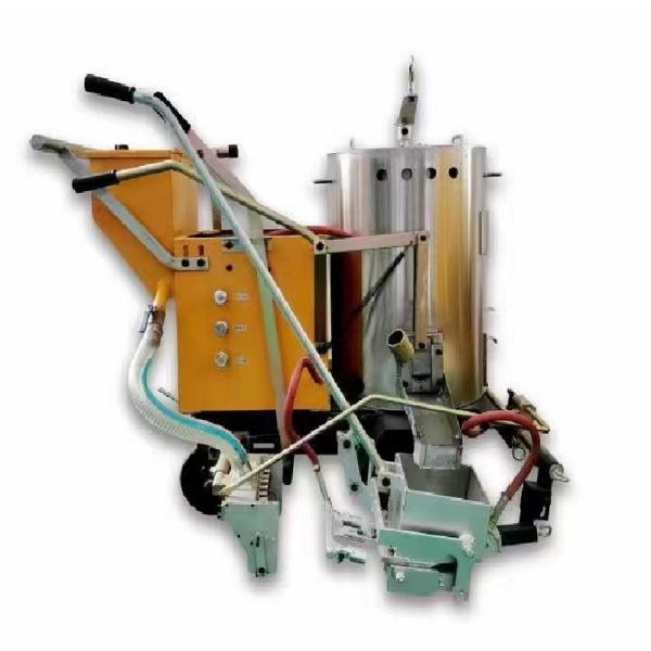 Hand Pushing Thermoplastic Traffic Line Marking Machine White Road Marking Paint Machine