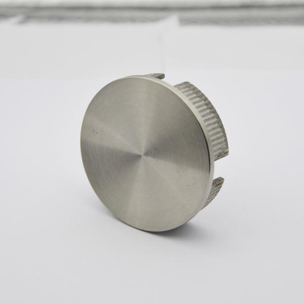 Stainless steel end cap 50.8mm for handrail tube 2