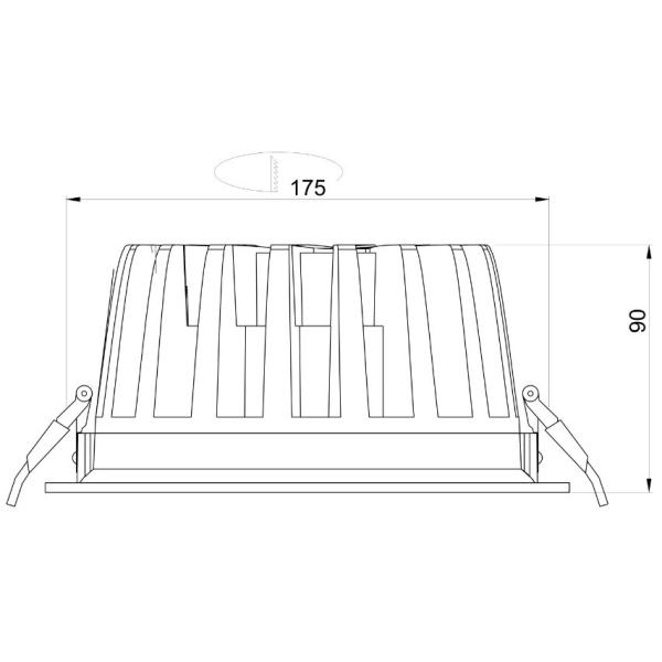 COB 30w LED down light wholesale hot sale