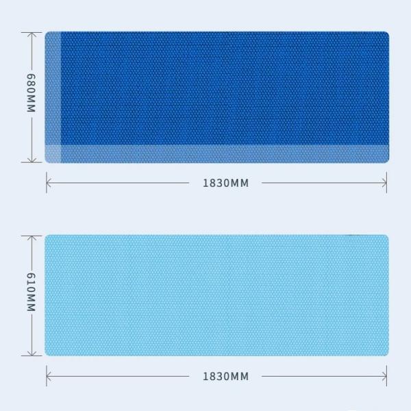 Ultra-thin Travel Mat, foldable yoga mat, Natural Rubber Material Travel mat, Lightweight Yoga Mat
