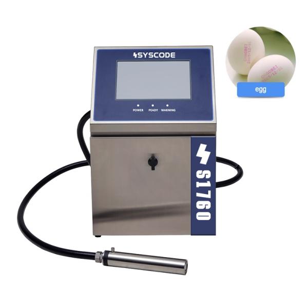 S1760 CIJ Printer - High-Speed Industrial Coding for Food & Pharma