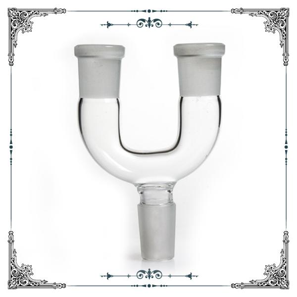 Dropdown Male Female Double Adapter For Smoking Water Pipes Hookah