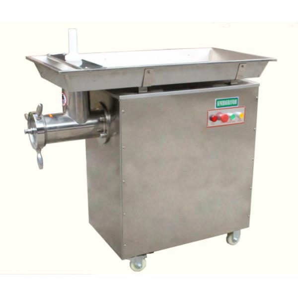 Vertical Food Processing Machinery , 400kg/h Industrial Meat Grinding Machine