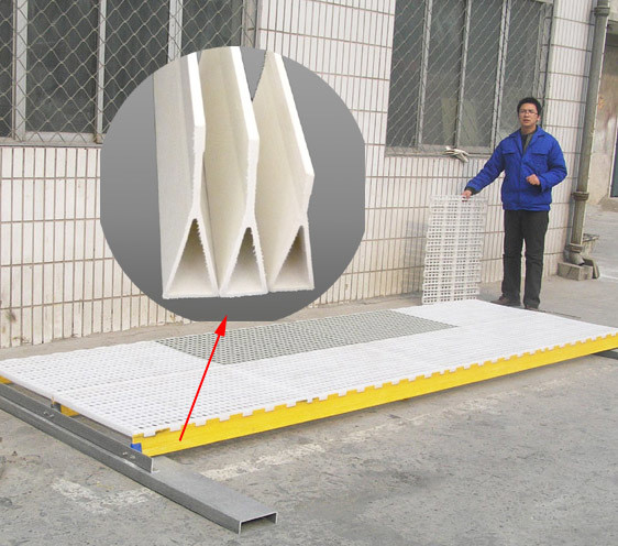 Cutting Service Fiberglass Support Beam for Stable Poultry Flooring 1m to 11.6m Length
