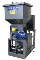Machine à laver remplissante automatique de textile de système d'acier inoxydable