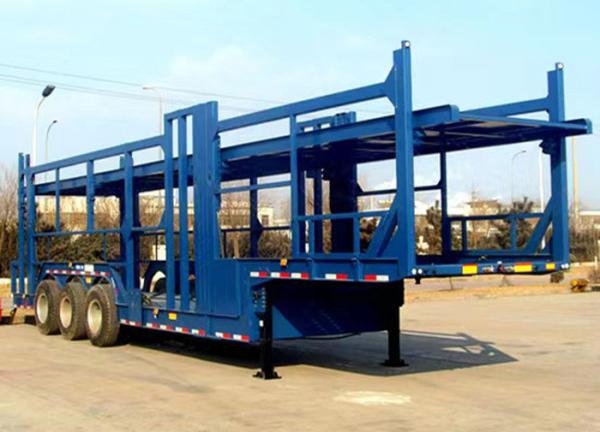 3 Axles Hydraulic Lifting Semi Trailer for Heavy Duty Tractor Towing Requirements