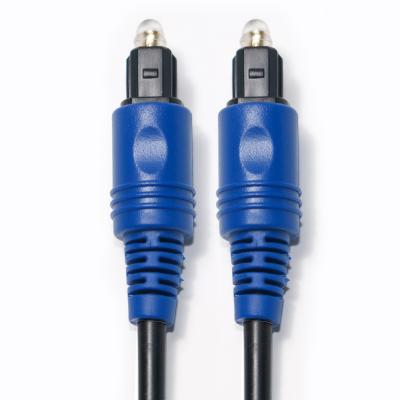Preço de fábrica Novo Cabo de Fibra Óptica Digital Toslink Corda de PVC Banhado a Azul Shell Som HiFi Para Home Theater