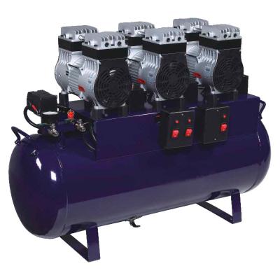 220V máquina dental 90L/128L 1-To-6 do compressor de ar da C.A. 50Hz prática